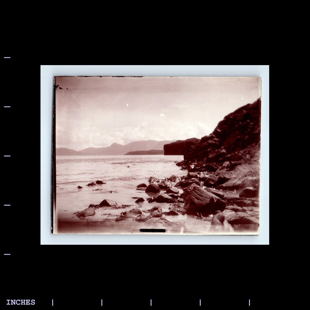 Vintage Photo OCEAN BEACH SCENE SEASCAPE LANDSCAPE