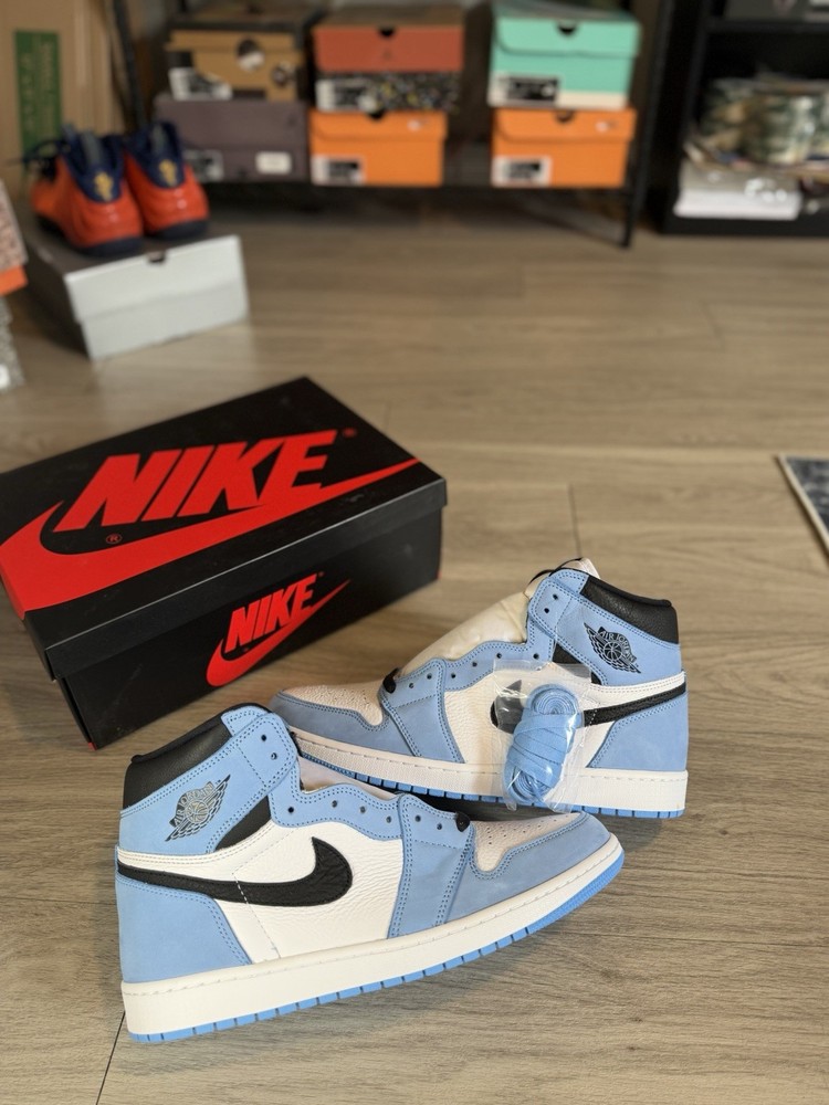 Nike Air Jordan 1 High University Blue Size 13 555088-134 New DS MENS