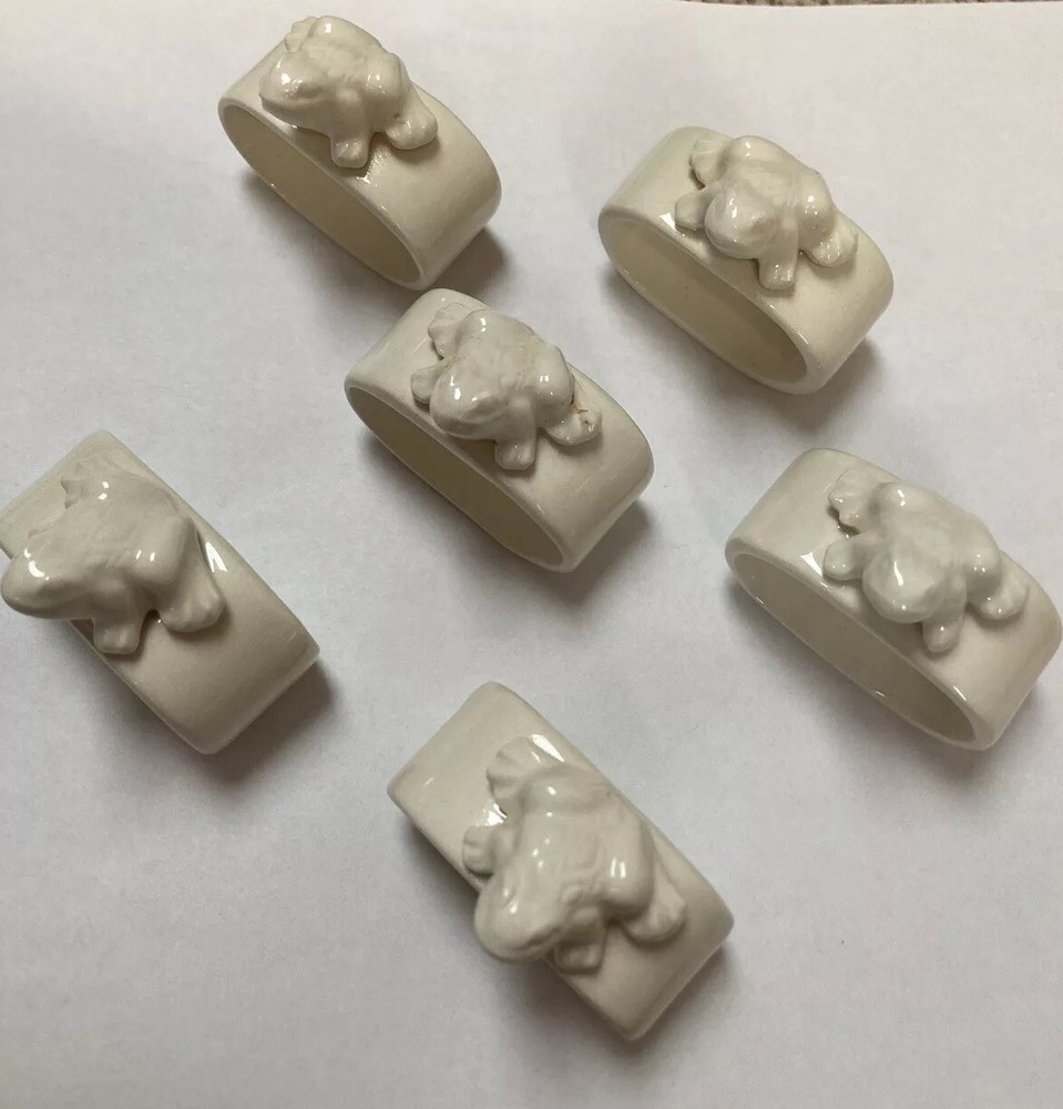 Adorable Frog Napkin Rings