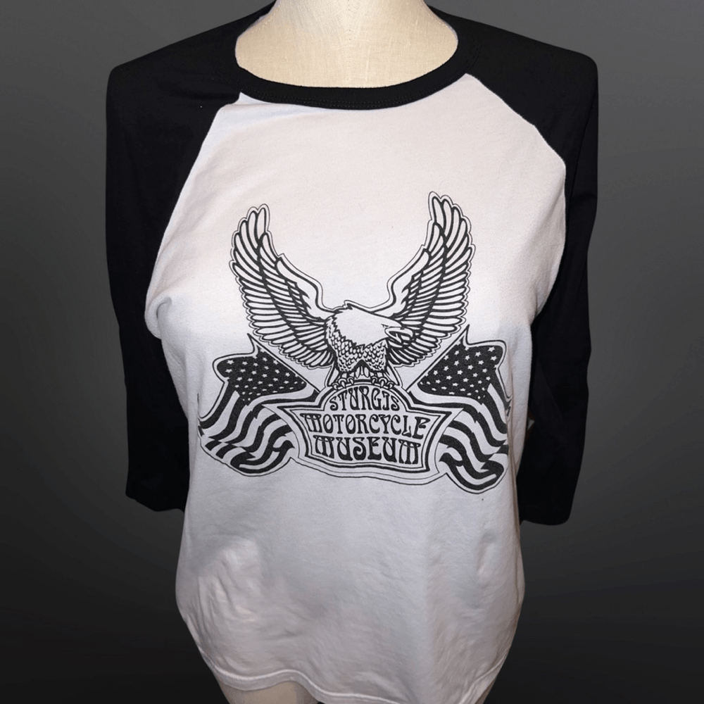 Women's Bella Canvas Sturgis Motorcycle V-Neck Tee Size XL  