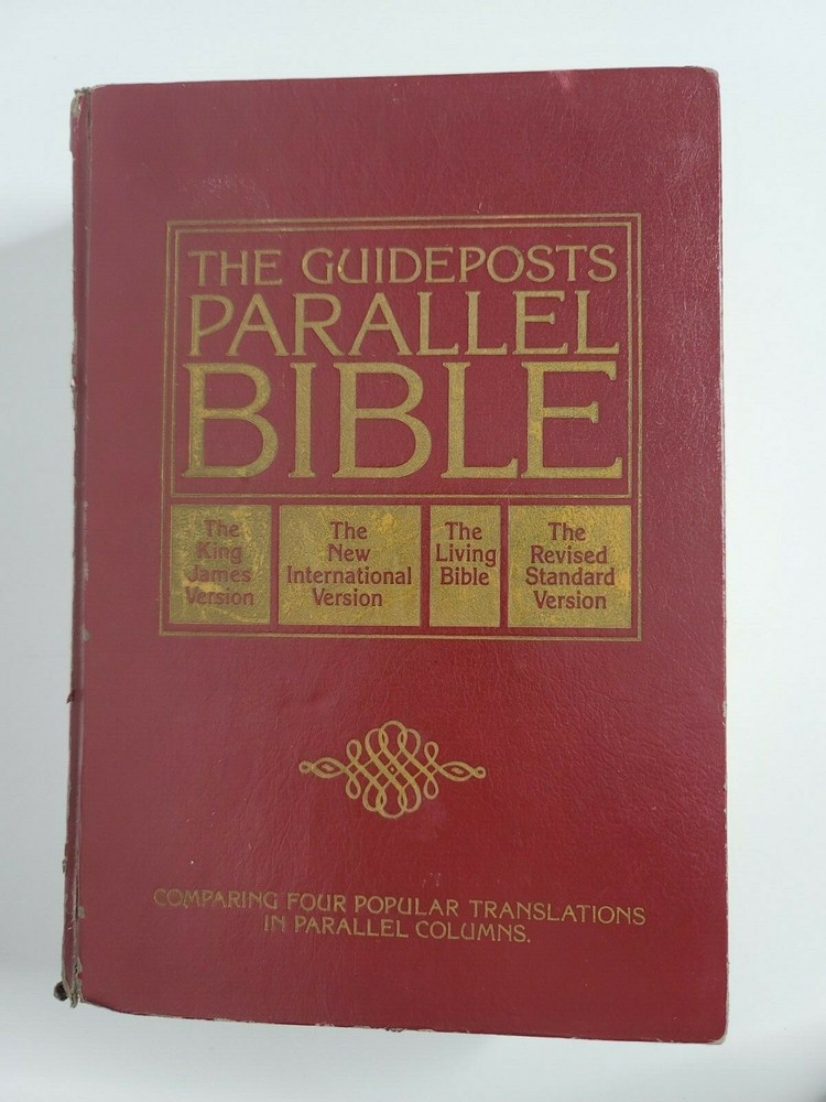 The Guidepost Parallel Bible 1981 Vintage KJV MLB LB RSV Four 4 Translations