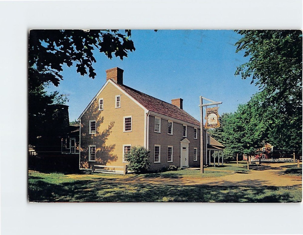 Postcard The Village Tavern Old Sturbridge Village Sturbridge Massachusetts