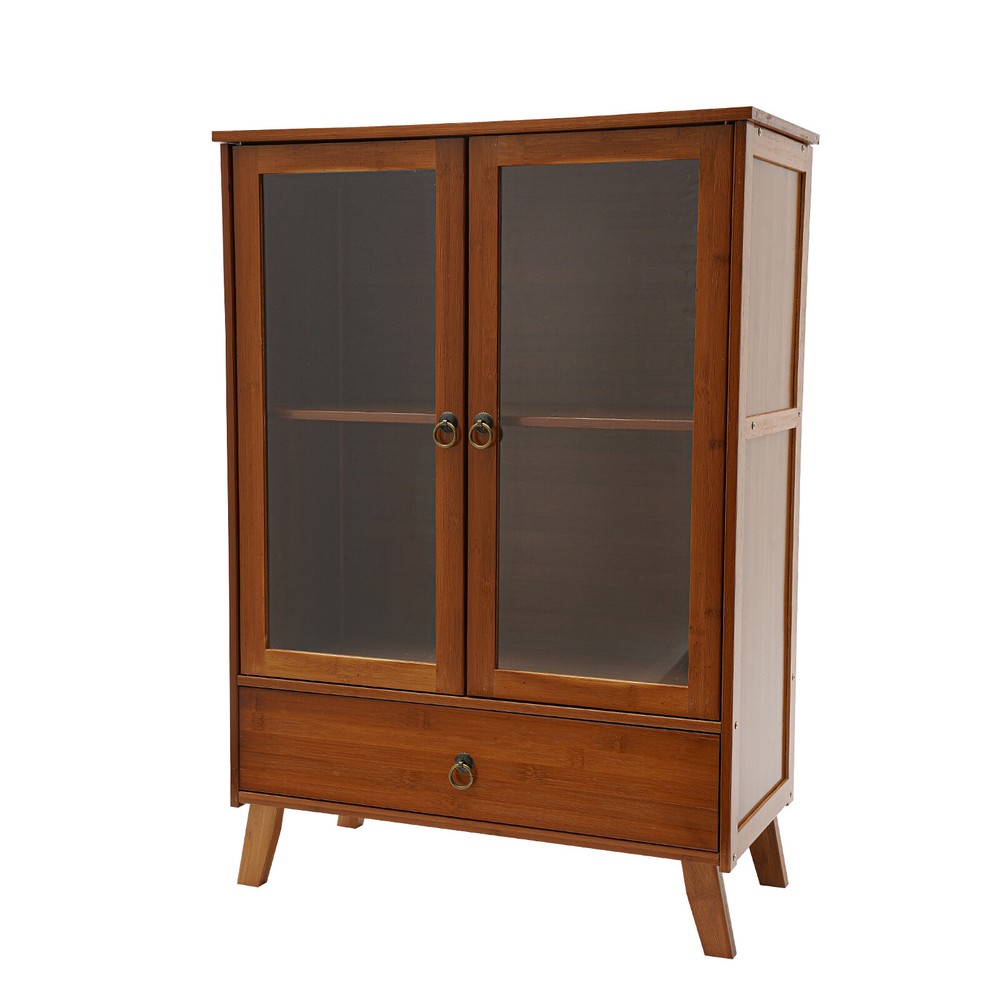 Retro Sideboard Buffet Storage Cabinet w/Drawer Cupboard Kitchen Living Room