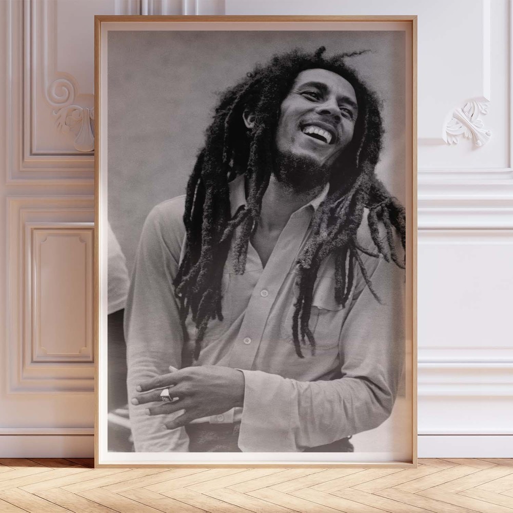 Bob Marley Poster Wall Art A0 Large Print Decor Vintage
