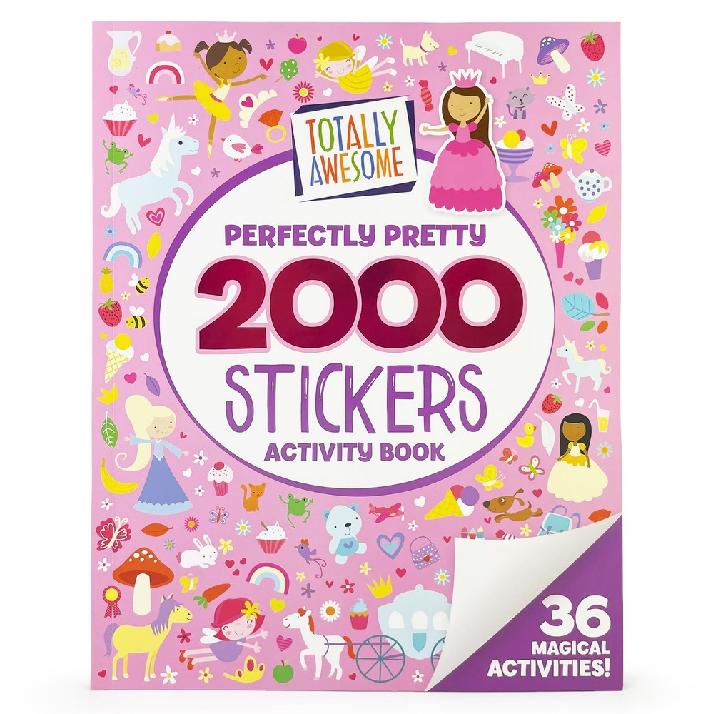Totally Awesome 2000 Stickers: Perfectly Pretty Princess Activity and Sticker B,