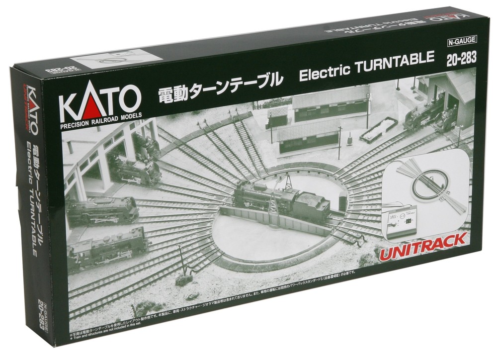 KATO N Gauge Electric Turntable 20-283 Model Railway Supplies Brand New