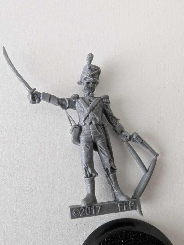 Shadows of Brimstone: Resin Lost Army Generalissimo Miniature NEW Unassembled