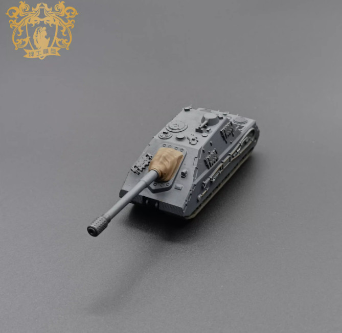 New 3D Printed Model 1/144 German Maus tank destroyer Finished Model