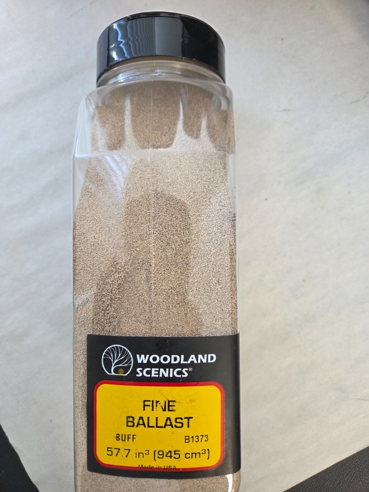 Woodland Scenics B1373 Fine Ballast, Buff, 57.7 Cu. In.
