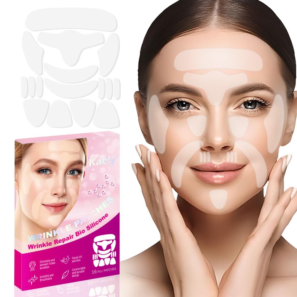 Kaely 192-Piece Silicone Wrinkle Patches for Overnight Face & Scar Treatment
