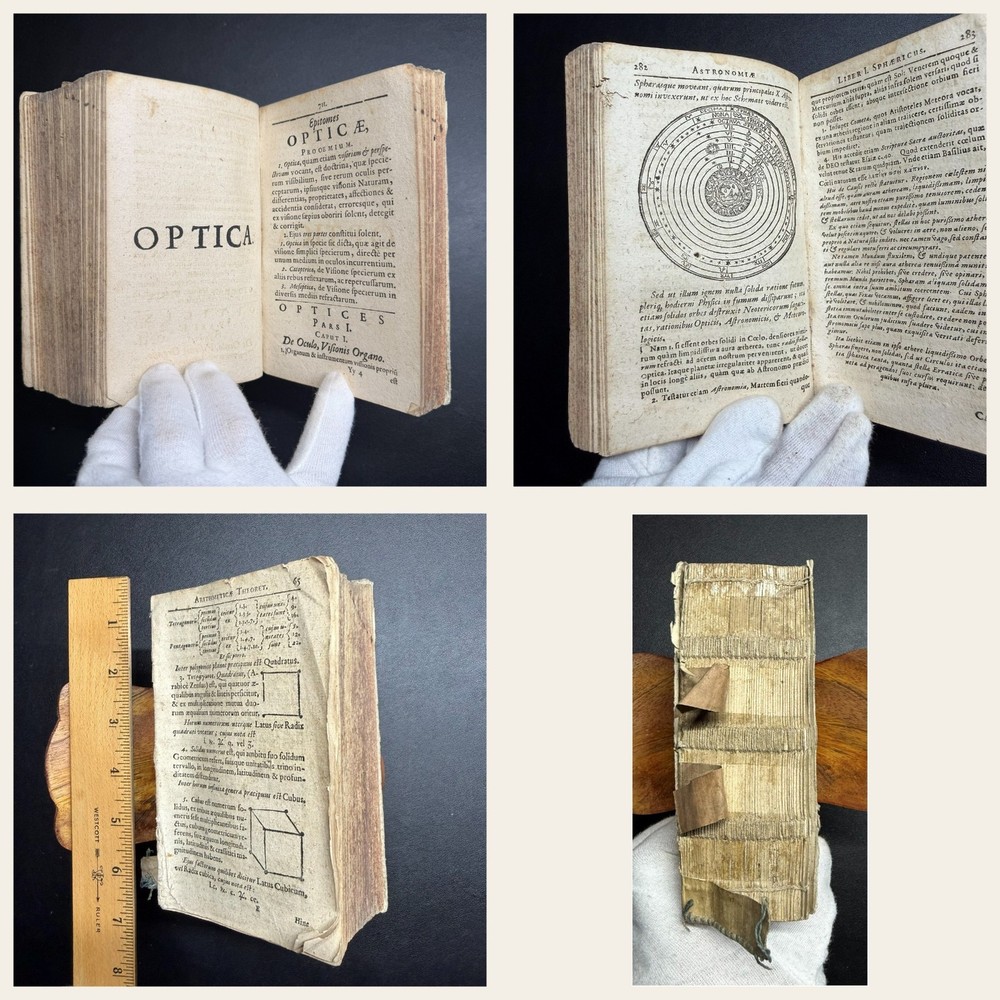 1679 Hainlin Synopsis Mathematica Astronomy Optics Incomplete
