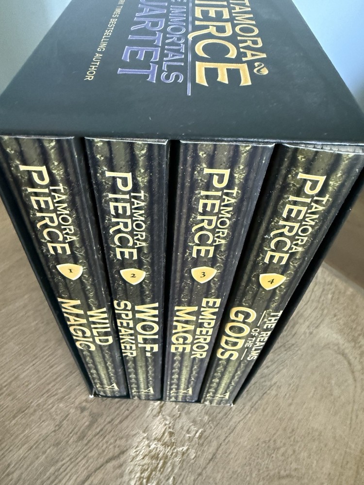Immortals Quartet (Boxed Set) by Tamora Pierce (2015, Trade Paperback)