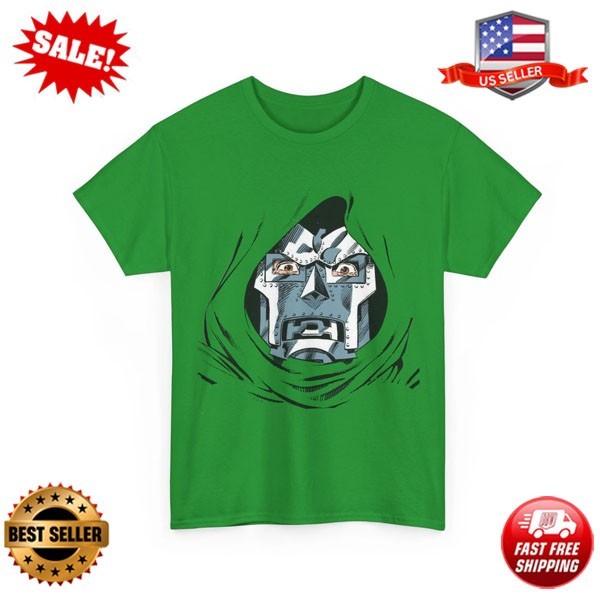 Doctor Doom T-Shirt - John Byrne Art - Fantastic Four Villain - Marvel Comics