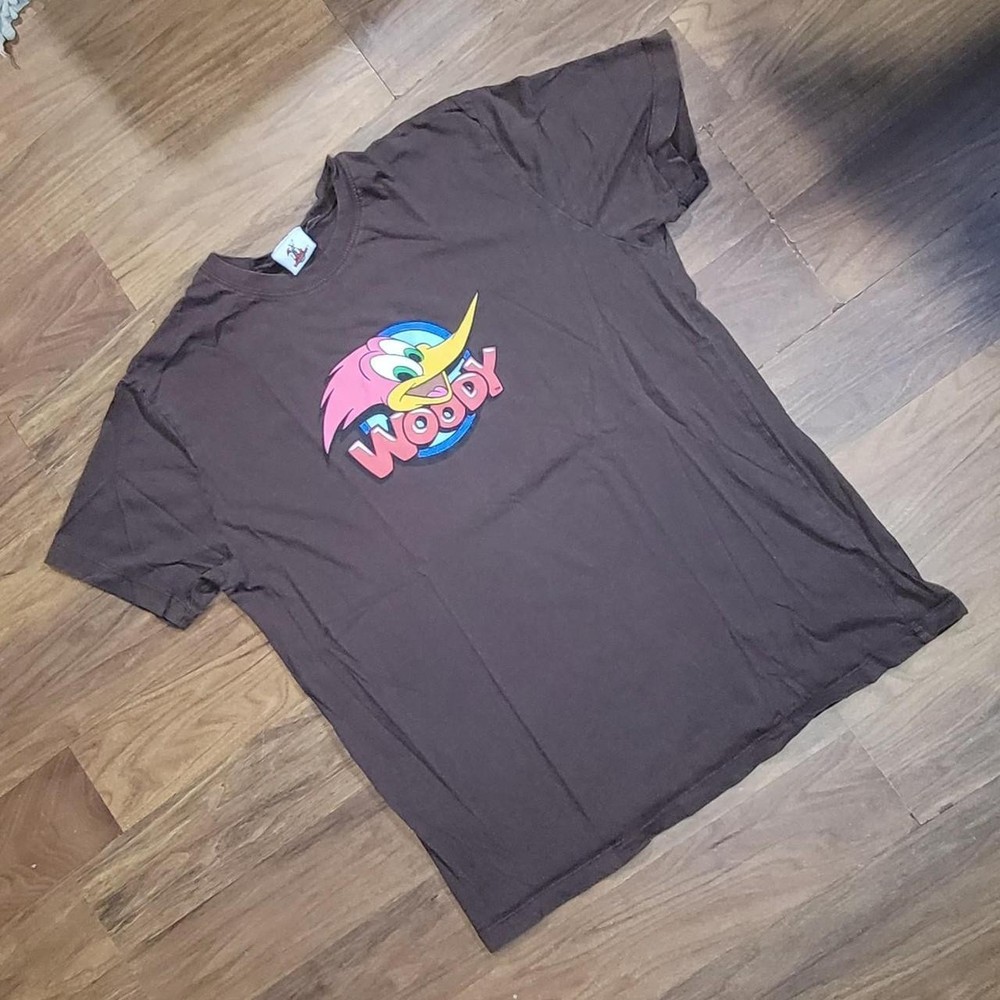 Vintage y2k woody the wood pecker cartoon Graphic shirt Size Medium