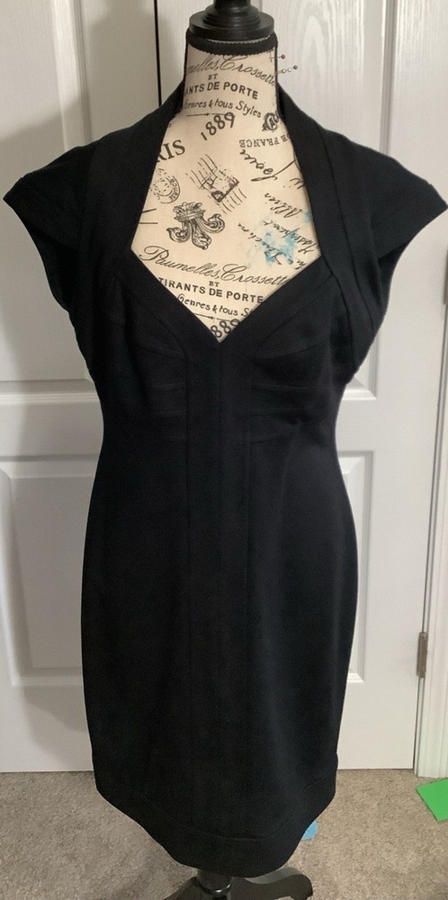 Donna Morgan Sleeveless Black Dress Women’s Size 12 Petite