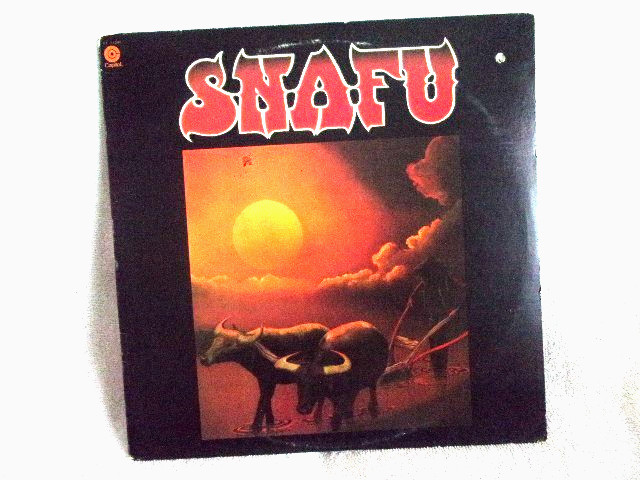 Snafu Self-Titled vinyl LP 1973 Rare Roger Dean (Yes) cover EX/VG++ Original