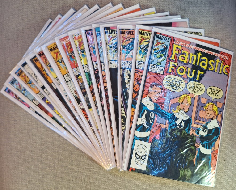 Lot of 15 Marvel Comics Fantastic Four #265-#279 John Byrne Doctor Doom She Hulk
