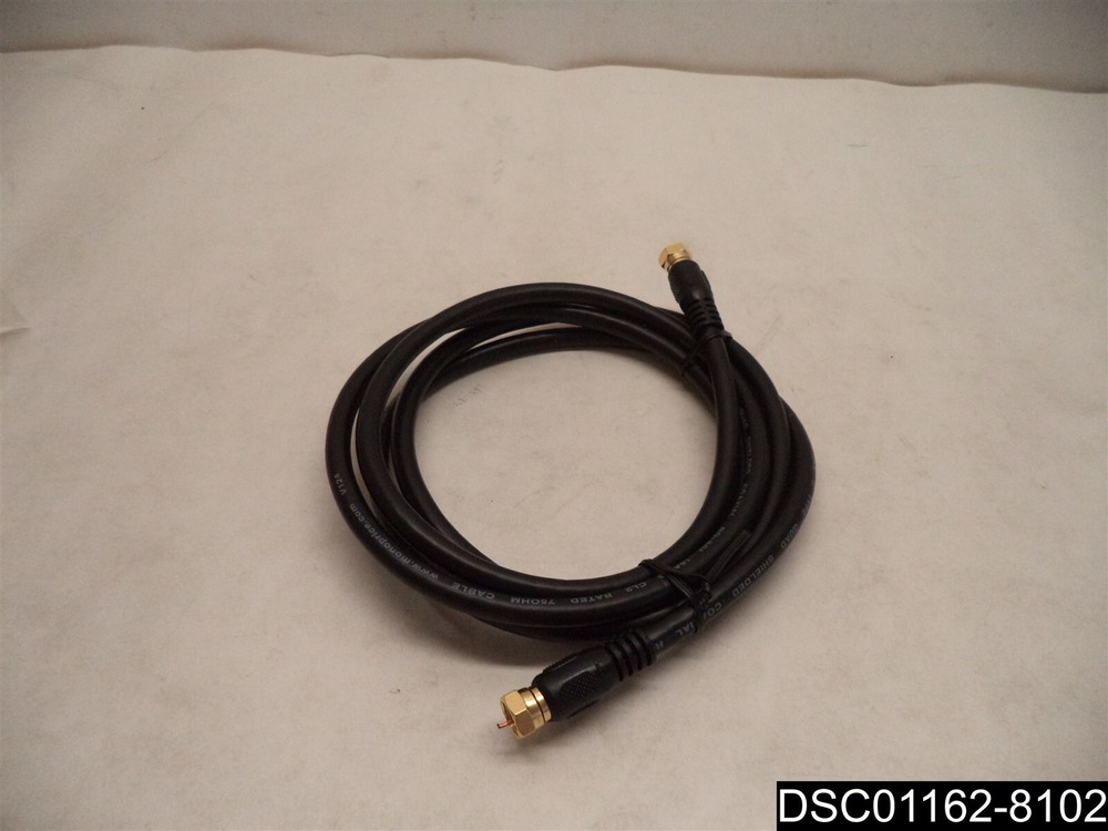MONO-3031-Monoprice 103031 6 RG6 Quad Shield CL2 Coaxial Cable with F Type Conn