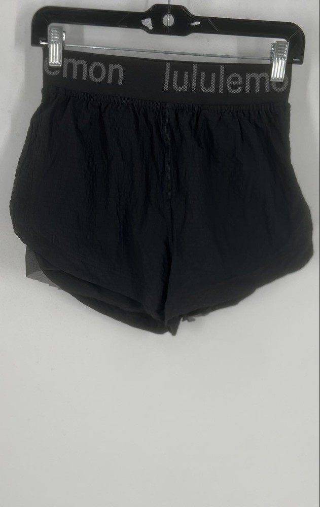 Lululemon Womens Black Waistband HR Train 6.5