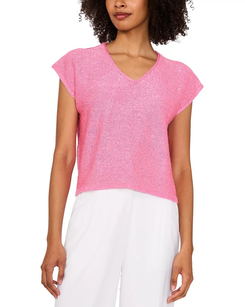 VINCE CAMUTO Women's Top Sz XL Sequined