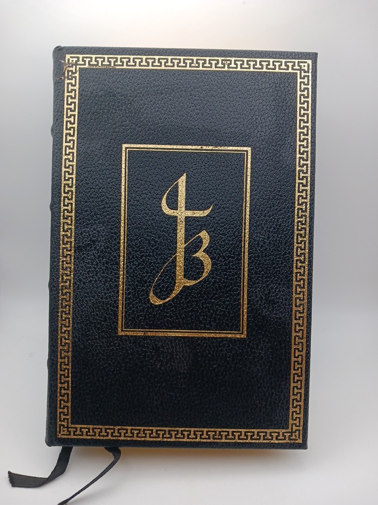 The Jerusalem Bible 1966 Genuine Bonded Leather Doubleday Hardcover 1st Edition