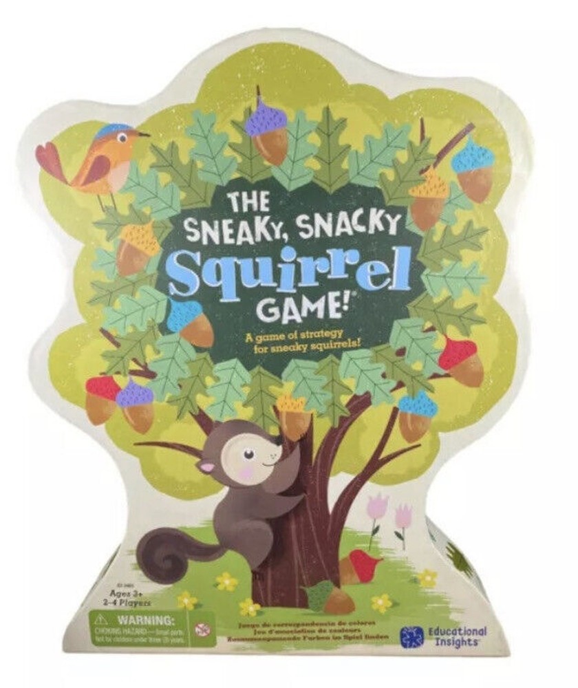The Sneaky Snacky Squirrel Game Ages 3+ Educational Insights Learning Resource