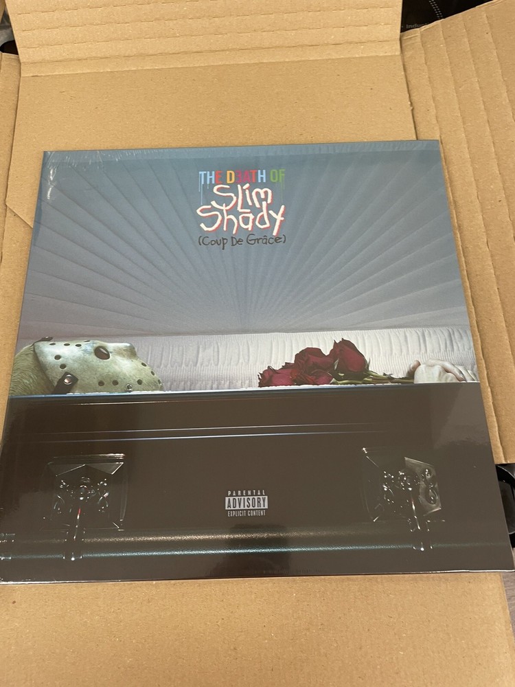 Eminem The Death Of Slim Shady Blood Stain Vinyl Limited Edition Sold Out