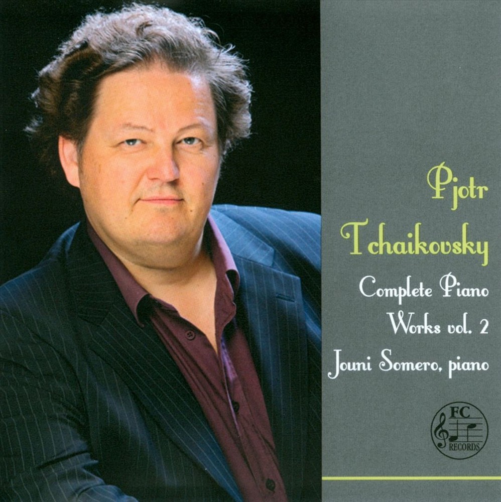 Jouni Somero performs Tchaikovsky Complete Piano Works Vol 2 on new CD