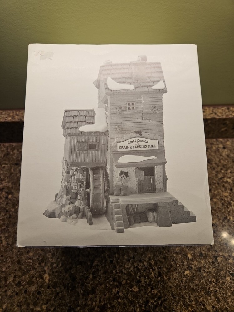 Department 56 Great Denton Mill Dickens Village Series 58122 No Light
