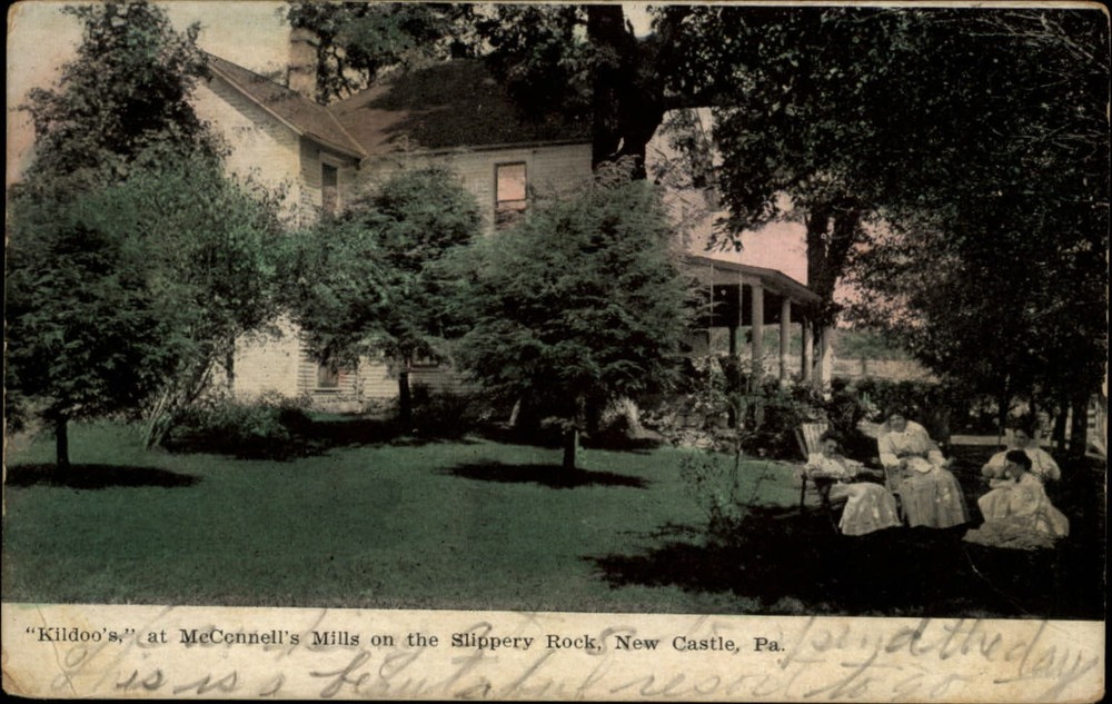 Kildoo's McConnell's Mills New Castle Pennsylvania vintage postcard c912