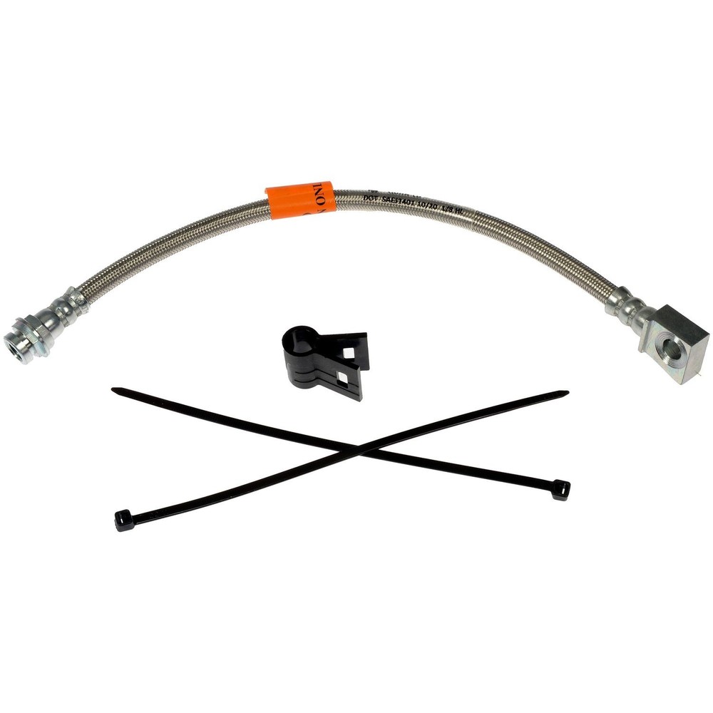 Dorman 622-076 Stainless Steel Braided Brake Hydraulic Hose For 03-06 Wrangler