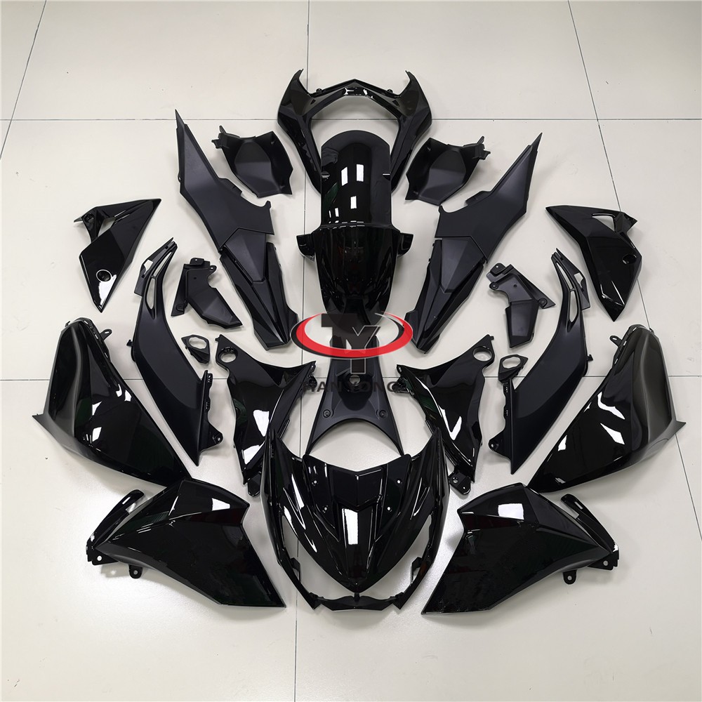 Black Fairing Kit For Kawasaki Z800 2013-2018 ZR800 ABS Injection Bodywork Set