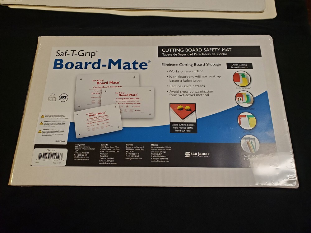 San Jamar CBM1016 Saf-T-Grip Board-Mate 16