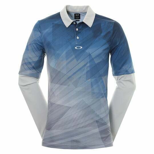 Oakley Men's Graphic Polo SS Lightweight T-Shirt Size S
