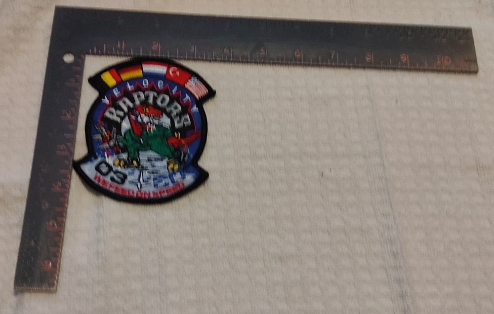 USAF - Class Patch 03-03 - Velocity Raptors - 'We Feed on Speed