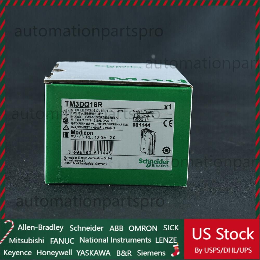 One Schneider TM3DQ16R PLC Module New In Box Fast Shipping TM3DQ16R US Free TAX