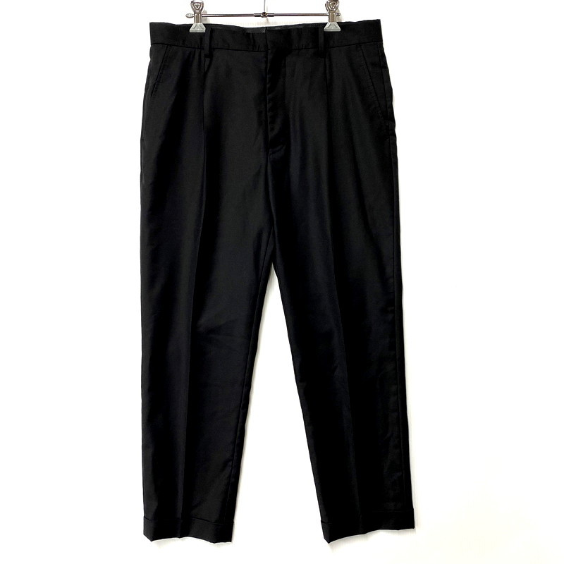 Men's Wacko Maria Loro Piana 1-Tuck Slacks Pants Luxury Fit