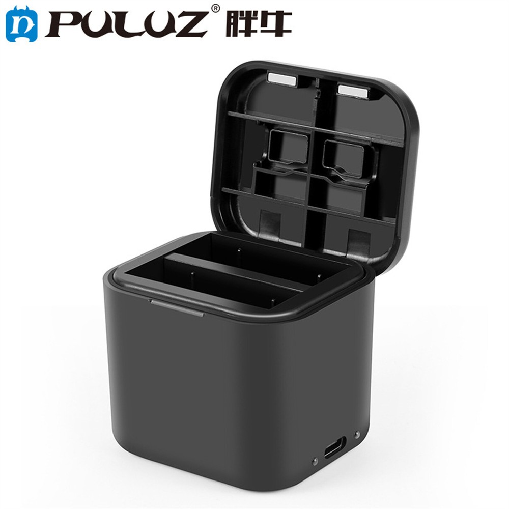 Dual-Battery Charger Hub Charging Box for Insta360 Ace/Ace Pro Action Camera-image