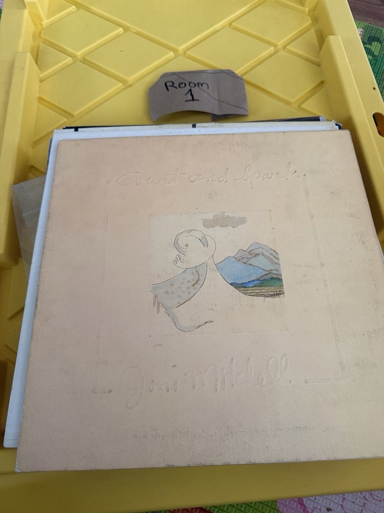 Joni Mitchell Court and Spark Vinyl LP Gatefold Asylum Records 1974