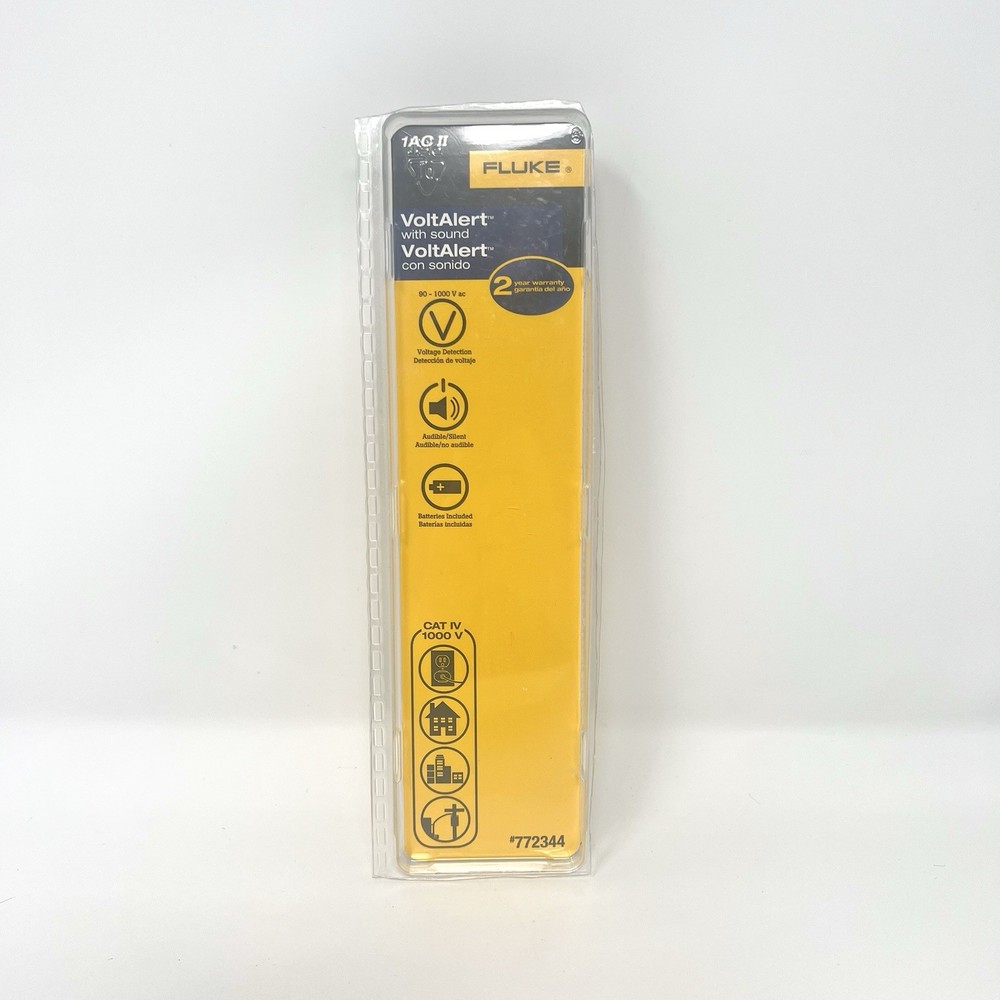 Fluke 1AC-C2 II VoltAlert Non-contact 90~1000V AC Voltage Detector Tester 4165
