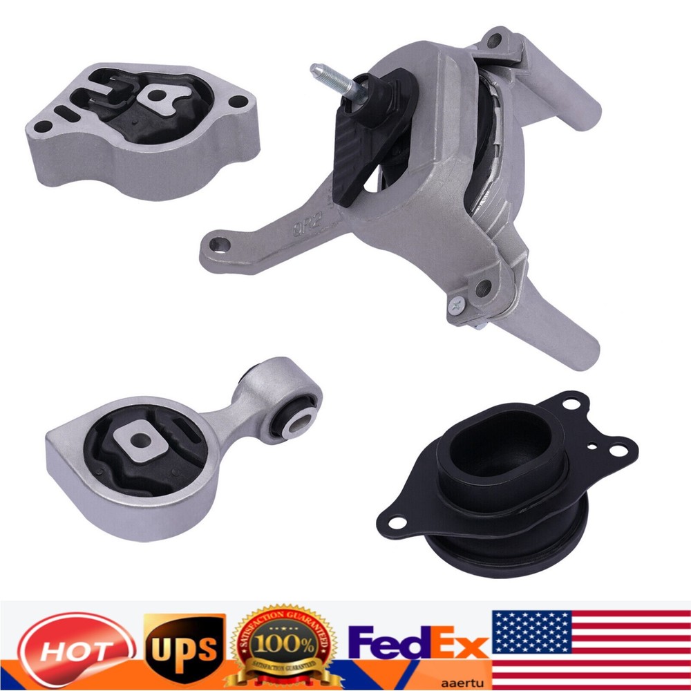 Engine Motor Mount Kit Set 4Pcs For Nissan Altima 2.5L 2007-2012 Auto CVT Trans