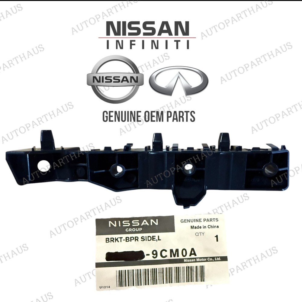 19-23 Infiniti QX50 Front Bumper Driver Side Fender Bracket Holder OEM