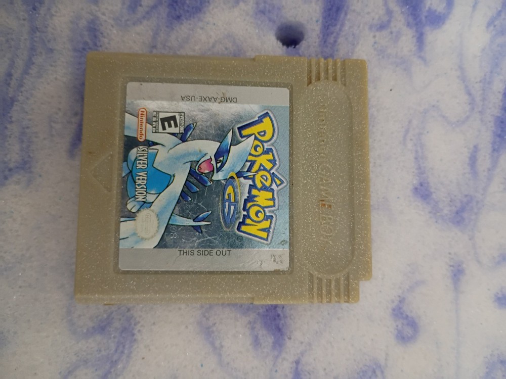 Original Authentic Nintendo Game Boy Pokemon Silver Version Cartridge Only