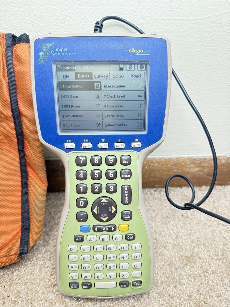 Juniper Systems Allegro CX  Field Controller With Carlson SurvCE Version 2.62