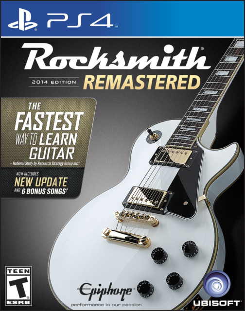 Rocksmith 2014 Edition Remastered PS4 CIB Complete No Real Tone Cable Tested