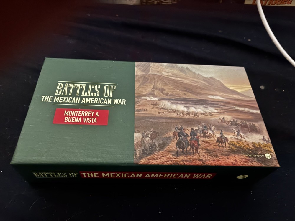 Worthingto Boardgame  Battles of the Mexican American War - Monter Box SW (New)