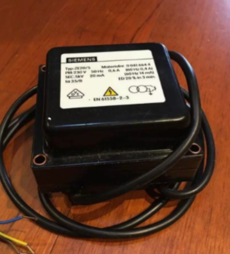 NEW SIEMENS ZE20/5 Ignition Transformer 230V 50Hz 0.6A 5KV 20mA