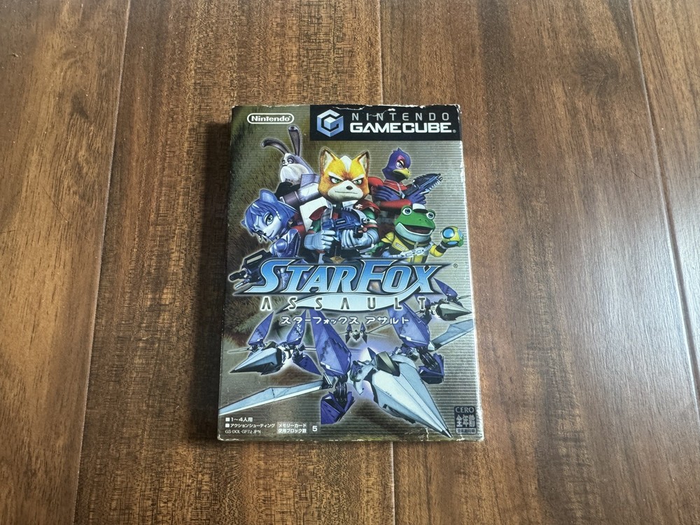 US SELLER - Star Fox Assault (GameCube, 2004) NTSC Japan (good condition)