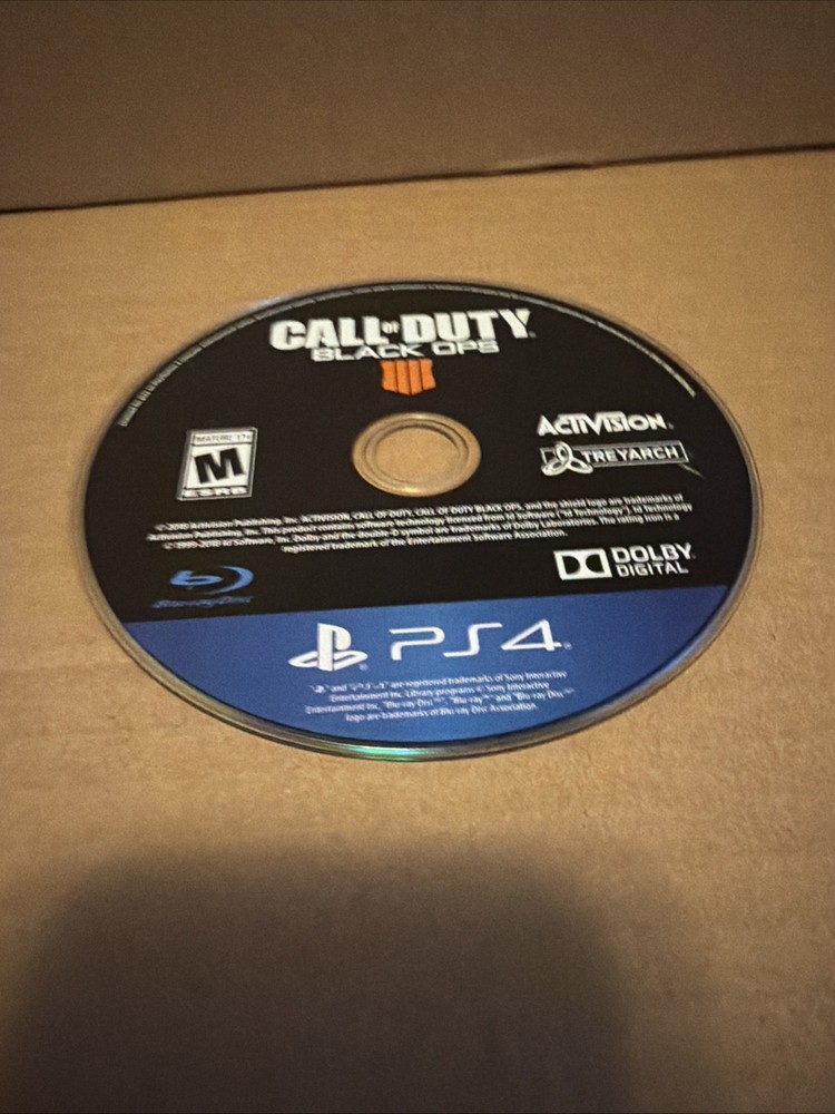 Call of Duty: Black Ops 4 (PlayStation 4, 2018)