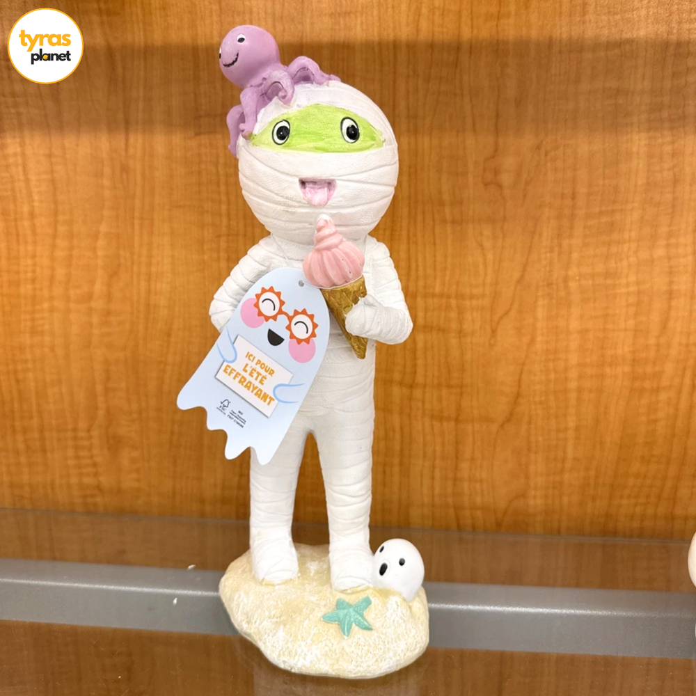 SummerWeen Mummy Ice Cream Cone Octopus Head Costume